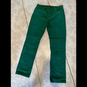 Beautiful green Talbots corduroy pants